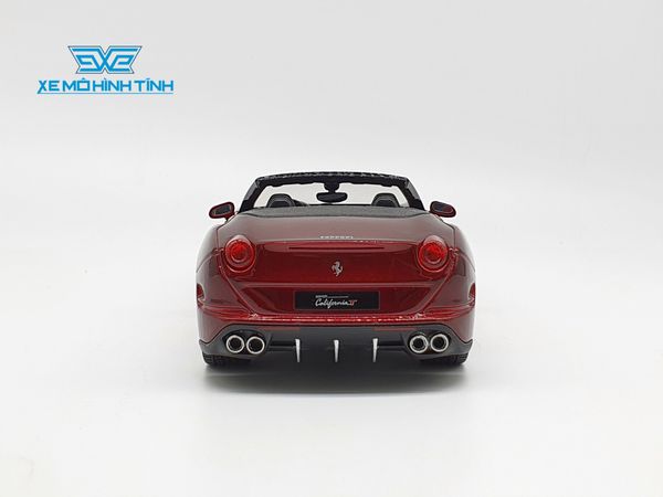 XE MÔ HÌNH FERRARI CALIFORNIA T OPEN TOP 1:24 BBURAGO (ĐỎ)