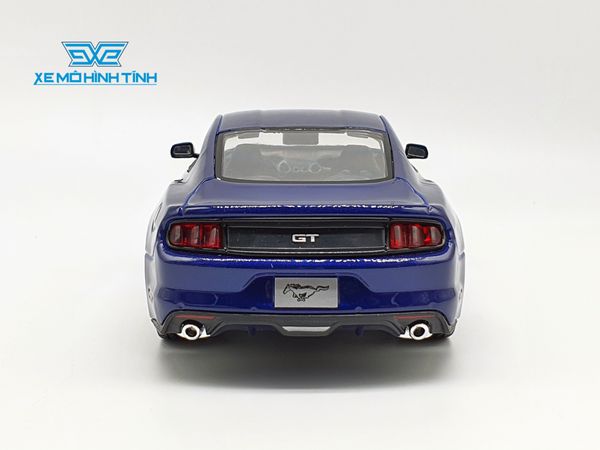 Xe Mô Hình Ford Mustang 2015 1:24 Maisto (Xanh)