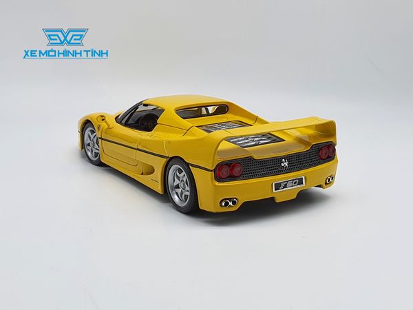 XE MÔ HÌNH FERRARI F50 1:18 BBURAGO (VÀNG)