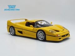 XE MÔ HÌNH FERRARI F50 1:18 BBURAGO (VÀNG)