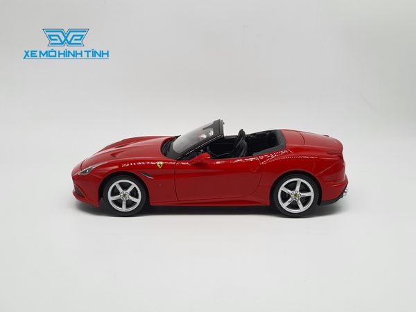 XE MÔ HÌNH FERRARI CALIFORNIA T SPIDER 1:18 BBURAGO (ĐỎ)