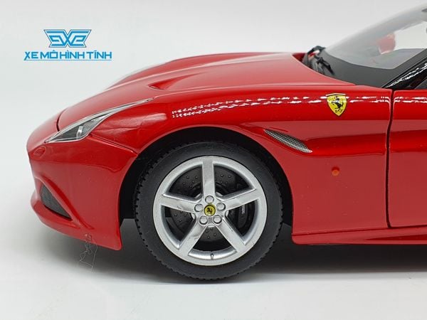 XE MÔ HÌNH FERRARI CALIFORNIA T SPIDER 1:18 BBURAGO (ĐỎ)