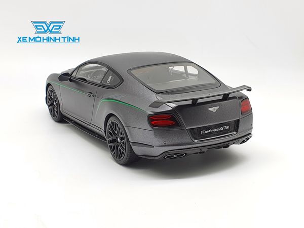 XE MÔ HÌNH BENTLEY CONTINENTAL GT3R 1:18 GTSPIRIT (XÁM)