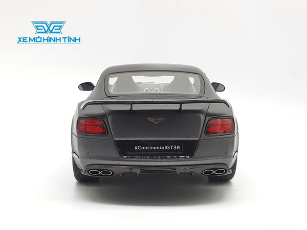 XE MÔ HÌNH BENTLEY CONTINENTAL GT3R 1:18 GTSPIRIT (XÁM)