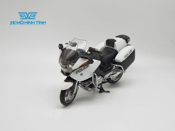 Xe Mô Hình Bmw R1200 Rt-P.U.S Police 1:12 Newray (Trắng)