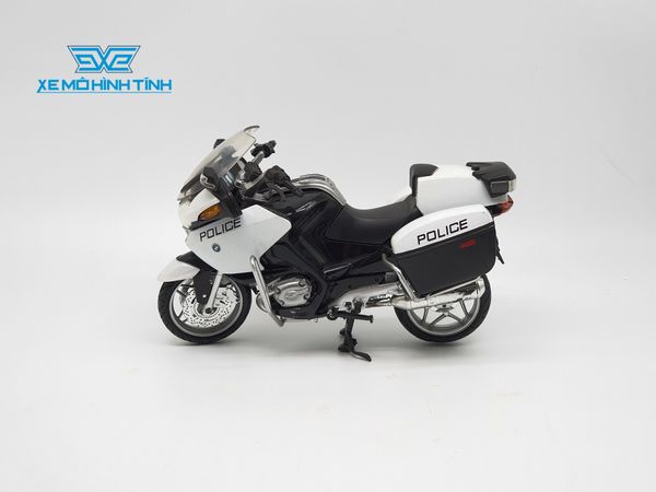 Xe Mô Hình Bmw R1200 Rt-P.U.S Police 1:12 Newray (Trắng)