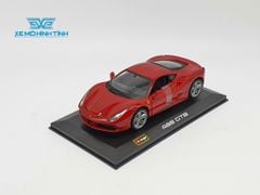 XE MÔ HÌNH FERRARI 488 GTB 1:32 Bburago (Đỏ)