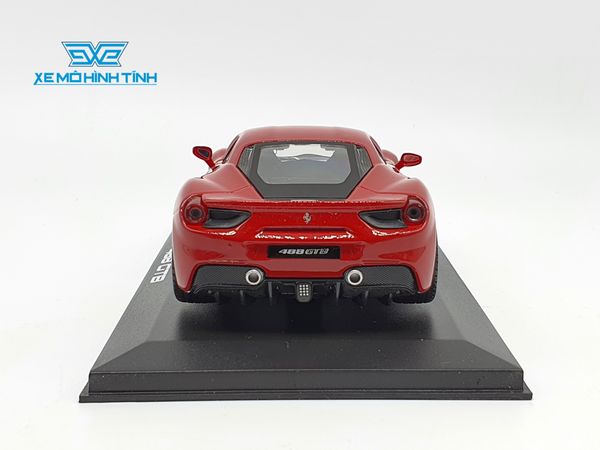 XE MÔ HÌNH FERRARI 488 GTB 1:32 BBURAGO (ĐỎ)