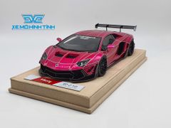 Xe Mô Hình LB-Performance Lamborghini Aventador 2.0 Tron Pink 1:18 Liberty Walk ( Hồng Spider )