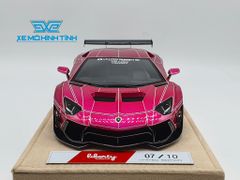 Xe Mô Hình LB-Performance Lamborghini Aventador 2.0 Tron Pink 1:18 Liberty Walk ( Hồng Spider )