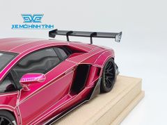 Xe Mô Hình LB-Performance Lamborghini Aventador 2.0 Tron Pink 1:18 Liberty Walk ( Hồng Spider )