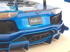 Xe Mô Hình LB Performance Lamborghini Aventador 2.0 Liberty Walk 1:18 ( Xanh Dương - Đế Da ) 37/40 pcs