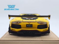 Xe Mô Hình LB Performance Lamborghini Aventador 2.0 Liberty Walk 1:18 ( Vàng - Đế Da ) 25/30 pcs
