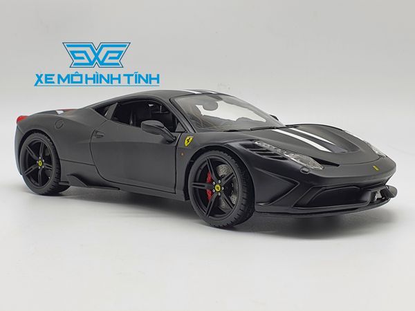 Xe Mô Hình Ferrari 458 Special 1:18 Bburago Signature (Đen)