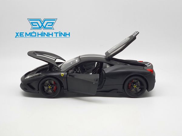 Xe Mô Hình Ferrari 458 Special 1:18 Bburago Signature (Đen)