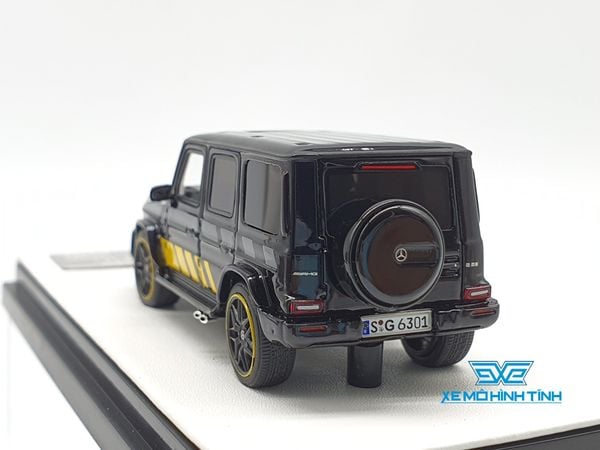 Xe Mô Hình Mercedes-AMG G63 2019 1:64 MotorHelix ( Đen Viền Vàng/Xám )