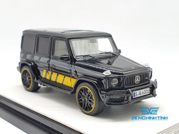 Xe Mô Hình Mercedes-AMG G63 2019 1:64 MotorHelix ( Đen Viền Vàng/Xám )