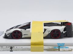 Xe Mô Hình Lamborghini Aventador LB-Works 1:43 Jnetme Models ( Xám nhám ) #40/12 pcs