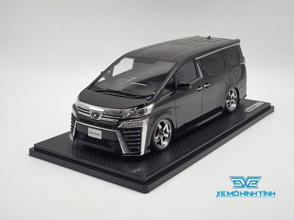 Xe Mô Hình Toyota Vellfire (H30W) ZG 1:18 Ignition Model ( Đen )