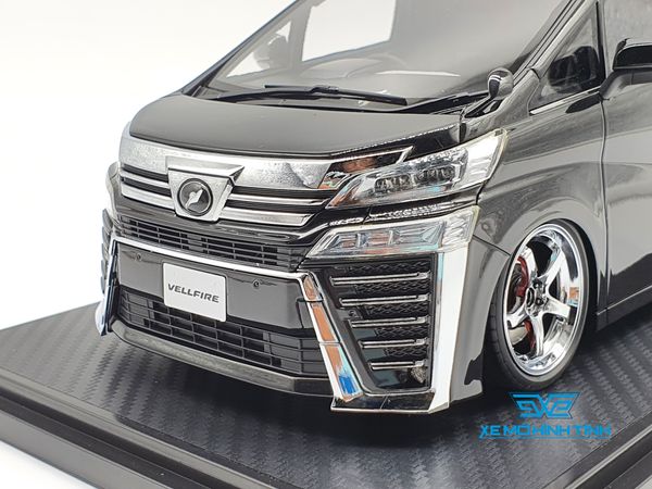 Xe Mô Hình Toyota Vellfire (H30W) ZG 1:18 Ignition Model ( Đen )