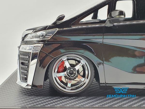 Xe Mô Hình Toyota Vellfire (H30W) ZG 1:18 Ignition Model ( Đen )