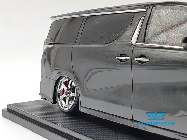 Xe Mô Hình Toyota Vellfire (H30W) ZG 1:18 Ignition Model ( Đen )