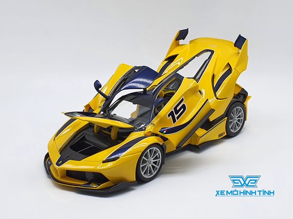 Xe Mô Hình Ferrari FXX K 1:18 Bburago ( Vàng )