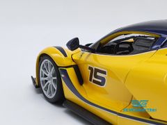 Xe Mô Hình Ferrari FXX K 1:18 Bburago ( Vàng )