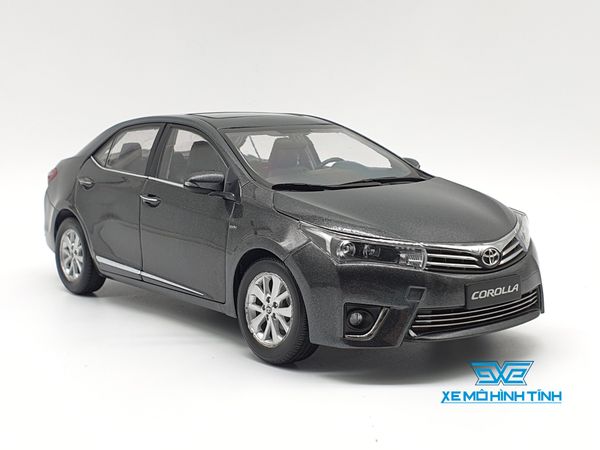 XE MÔ HÌNH TOYOTA COROLLA 2014 1:18 PAUDI (XÁM)