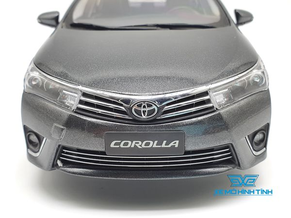 XE MÔ HÌNH TOYOTA COROLLA 2014 1:18 PAUDI (XÁM)