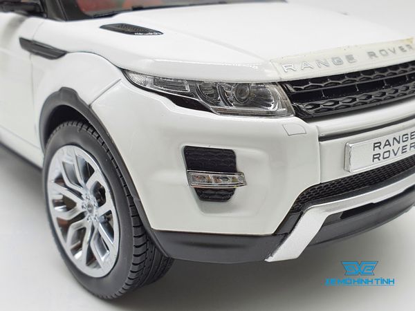 XE MÔ HÌNH RANGE ROVER EVOQUE 1:18 GTAUTOS ( TRẮNG )