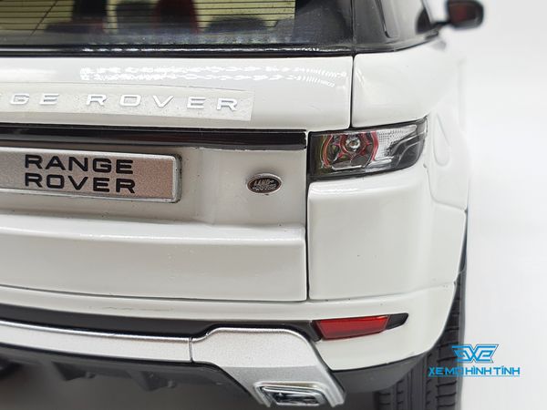 XE MÔ HÌNH RANGE ROVER EVOQUE 1:18 GTAUTOS ( TRẮNG )