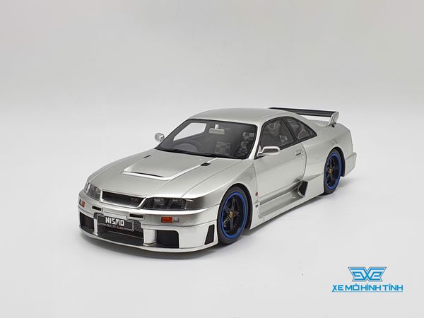 XE MÔ HÌNH NISMO GTR-LM R33 1:18 OTTO (BẠC)