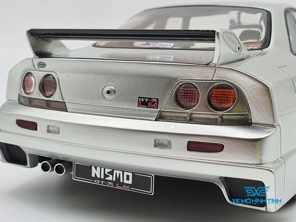 XE MÔ HÌNH NISMO GTR-LM R33 1:18 OTTO (BẠC)