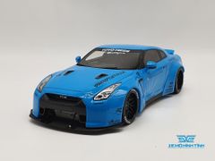 XE MÔ HÌNH NISSAN GT-R35 LB 1:18 GTSPIRIT (XANH)