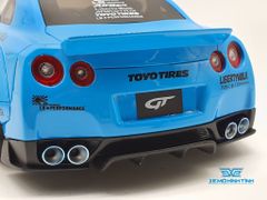 XE MÔ HÌNH NISSAN GT-R35 LB 1:18 GTSPIRIT (XANH)