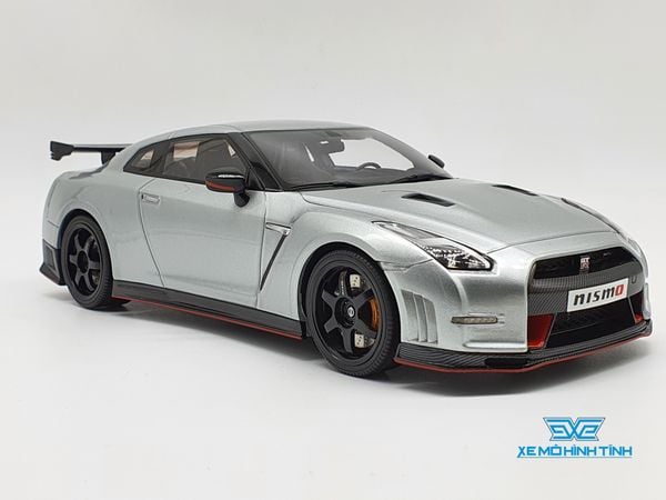 XE MÔ HÌNH NISSAN GT R35 NISMO 1:18 GTSPIRIT (XÁM)