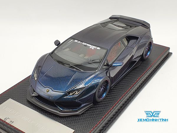 XE MÔ HÌNH LAMBORGHINI HURACAN LIBERTY WALK 1:18 GSMODEL (ĐEN)