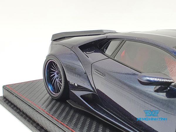 XE MÔ HÌNH LAMBORGHINI HURACAN LIBERTY WALK 1:18 GSMODEL (ĐEN)