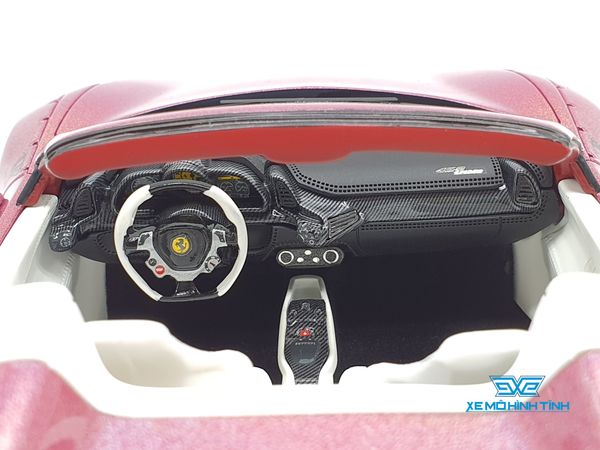 Xe Mô Hình Ferrari 458 LB 1/18 Liberty Walks Màu Hồng