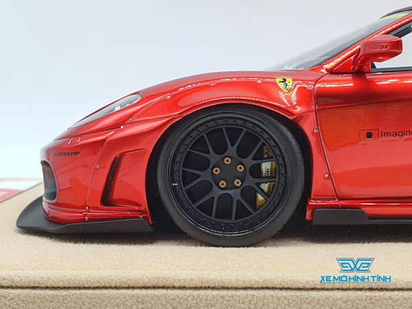 Xe Mô Hình Ferrari F430 Liberty Walks 1:18 LB ( Đỏ Đô )