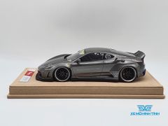 Xe Mô Hình Ferrari F430 Liberty Walks 1:18 LB ( Xám )