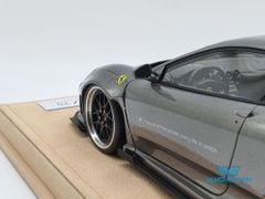 Xe Mô Hình Ferrari F430 Liberty Walks 1:18 LB ( Xám )