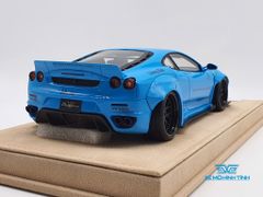 Xe Mô Hình Ferrari F430 Liberty Walks 1:18 LB ( Xanh Dương )