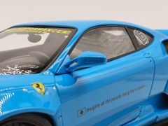 Xe Mô Hình Ferrari F430 Liberty Walks 1:18 LB ( Xanh Dương )