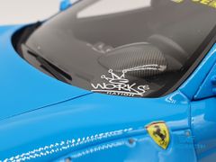 Xe Mô Hình Ferrari F430 Liberty Walks 1:18 LB ( Xanh Dương )