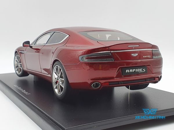 XE MÔ HÌNH ASTON MARTIN RAPIDE S 1:18 AUTOART (ĐỎ)