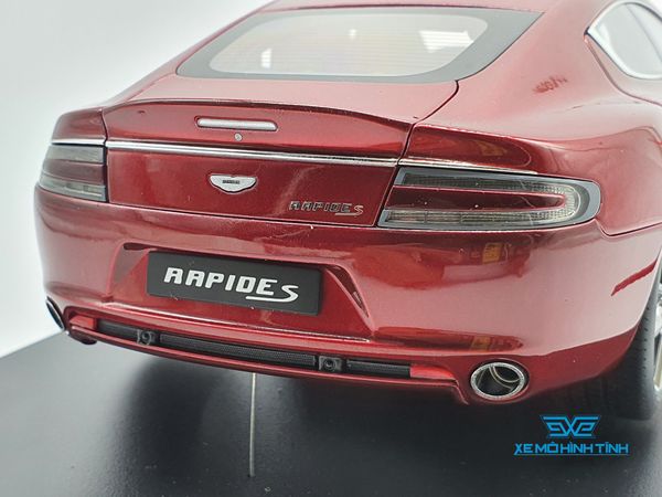 XE MÔ HÌNH ASTON MARTIN RAPIDE S 1:18 AUTOART (ĐỎ)