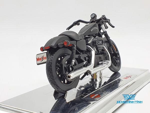 XE MÔ HÌNH HARLEY DAVIDSON 2014 SPORTSTER IRON 883 1:18 ( ĐEN) MAISTO