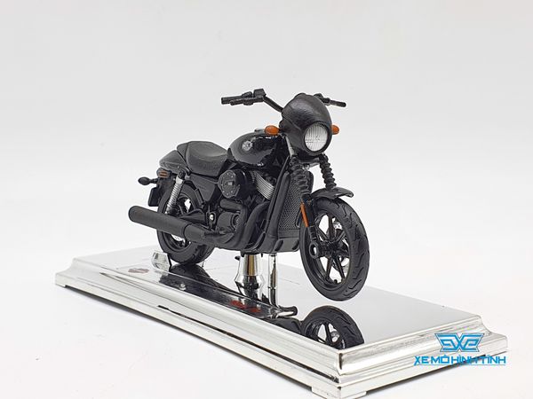 XE MÔ HÌNH HARLEY DAVIDSON 2015 STREET 750 1:18 ( ĐEN) MAISTO